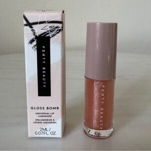 NEW Fenty Beauty Gloss Bomb, Champ Stamp Fantasy 10, Travel Size, 2ml 0.07 fl oz
